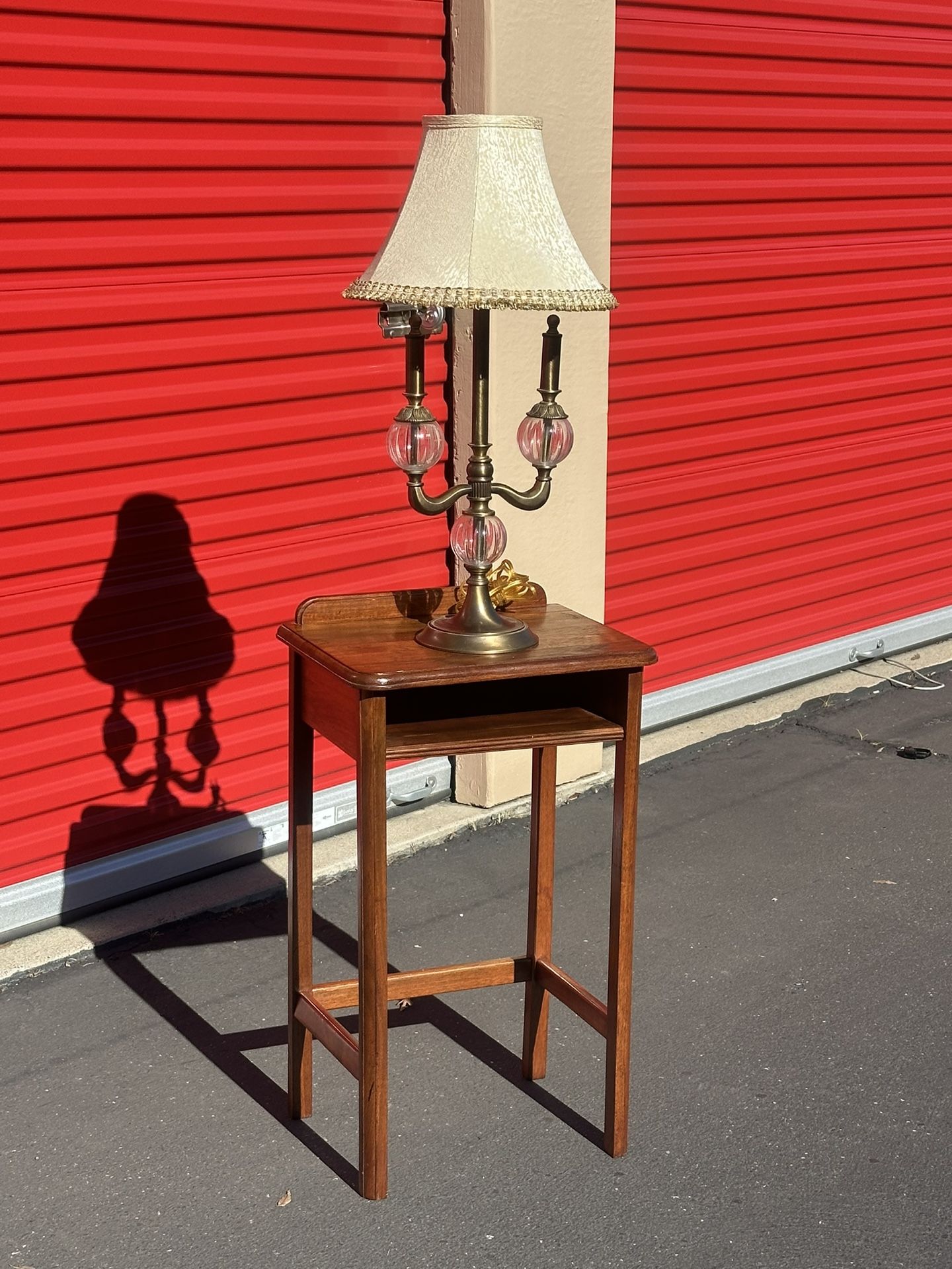Lamp And End Table
