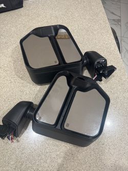 Trail Mirrors with SwitchRunning  Light &Amber Sequential Turn Signal Jeep 2026