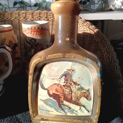 Antique Whisky Bottle 