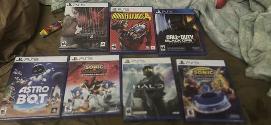 Ps5 and PS4 games