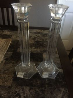 2 MikaSa candle stick holder