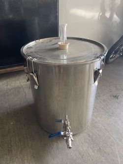 15 gallon stainless steel fermenter