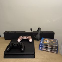 PlayStation 4 Slim, Soundbar + Accessories!!