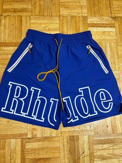 RHUDE Shorts Blue Size Small