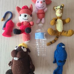 Crocheted Chatacters $8 Each $40 ALL