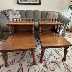 Maple End Table Set