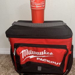 NWT Milwaukee Packout Cooler and Mug