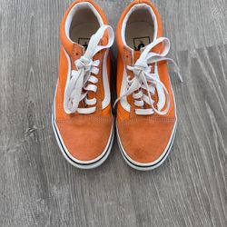 Orange Vans 