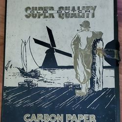 Super Quality Old Dutch Carbon Paper