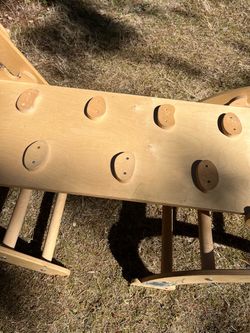 Pickler Board, Kids Wooden Climbing Structure