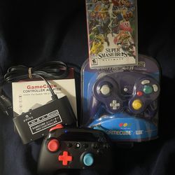 Super Smash Bros Switch Bundle w 2 Controllers