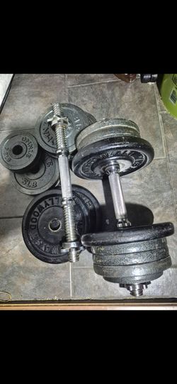 60lbs Dumbells Weights