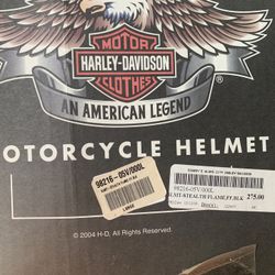 2 Harley Davidson Helmets 