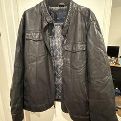 Tommy Hilfiger Leather Jacket XXL