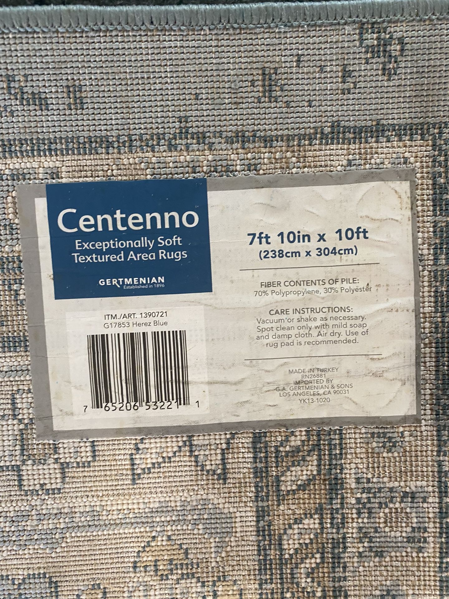 Centenno Exceptionally Soft Textured Area Rug (From Costco) for Sale in