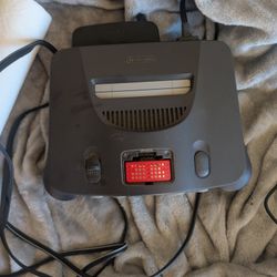 N64 Console With Controllers And Extras 