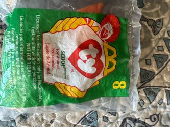 McDonald's Ty Beanie Baby Scoop Happy Meal Toy