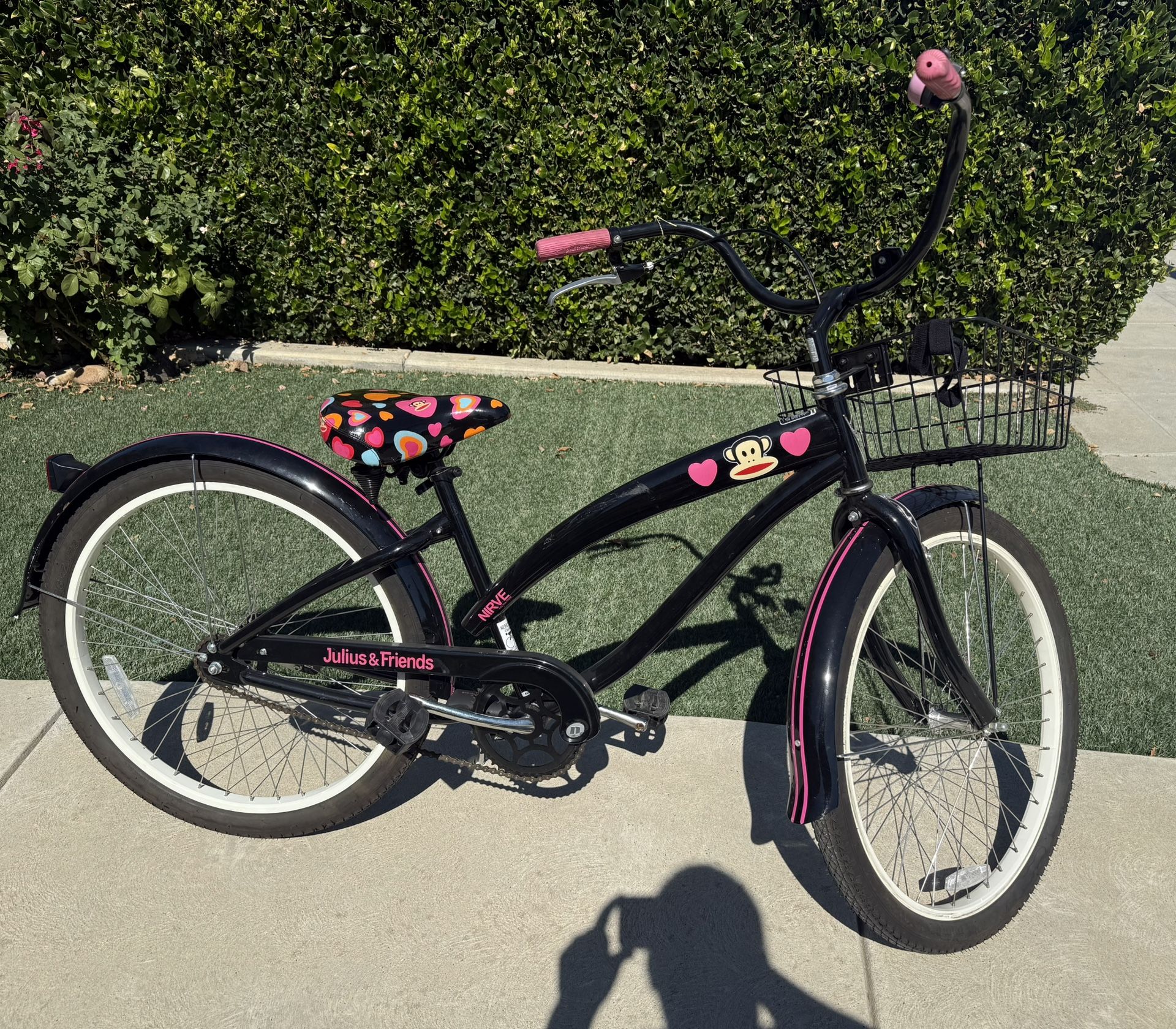 NIRVE Cruiser Handmade Julius And Friends BIKE Bicycle 26”