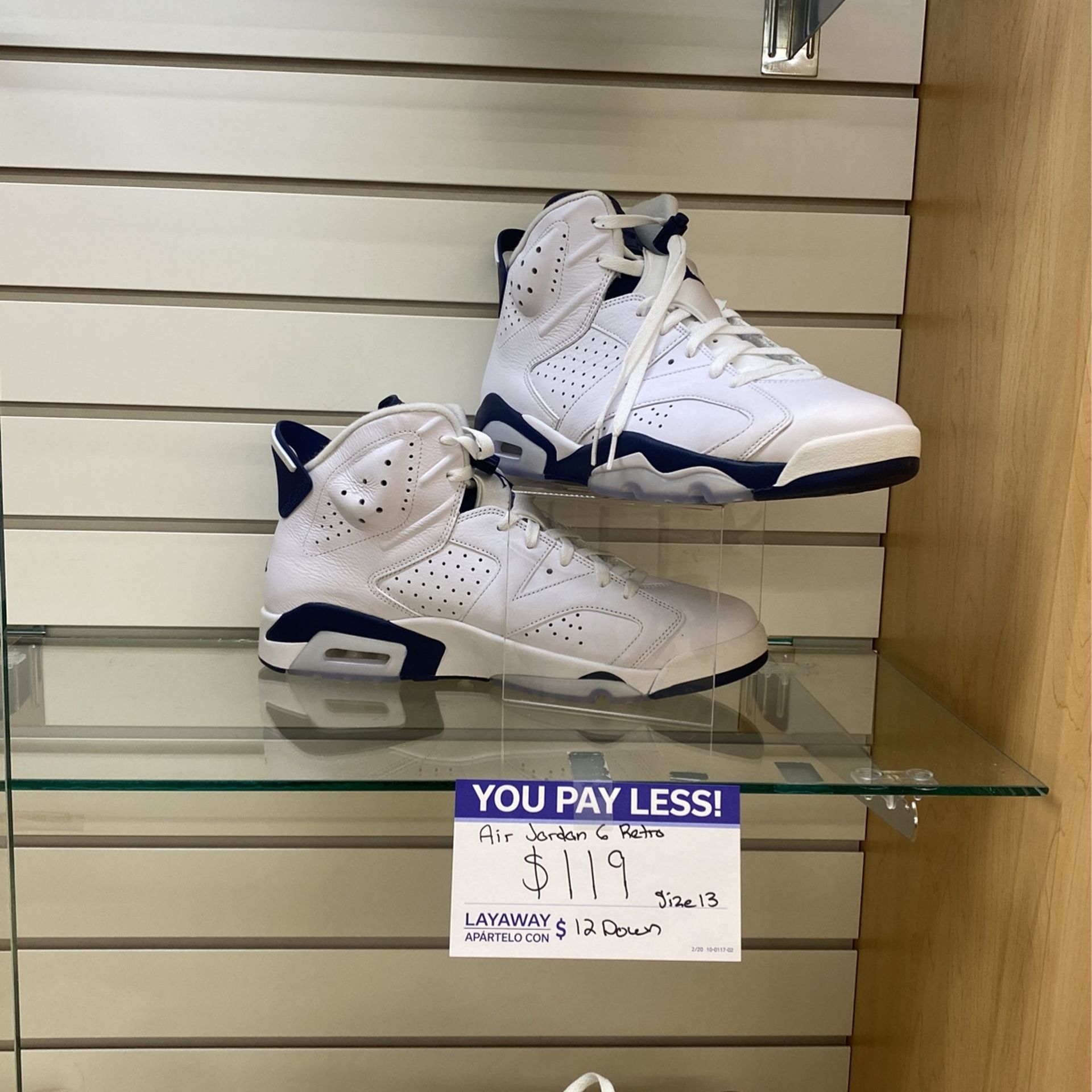 Jordan retro 6 size 13 Clearance