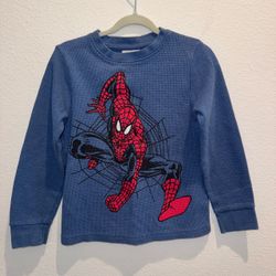 Marvel Kids Spider-Man Thermal Long Sleeve Shirt