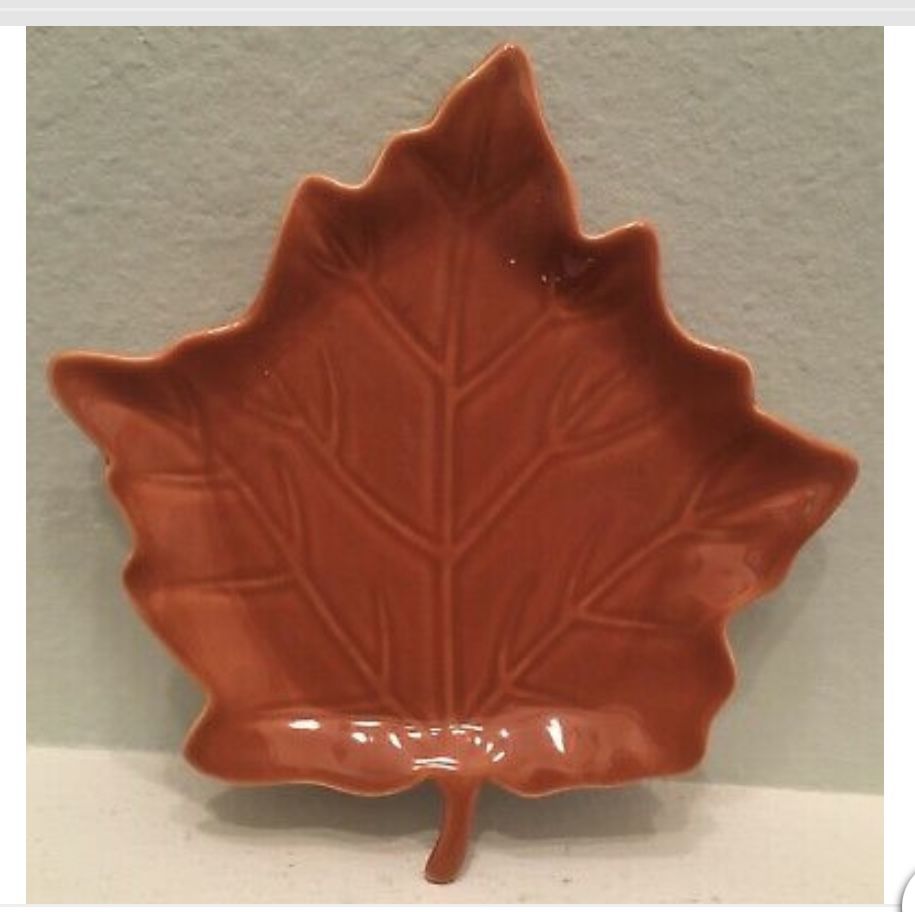 Leaf Candle Plate
