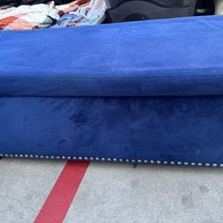 Blue Ottoman 