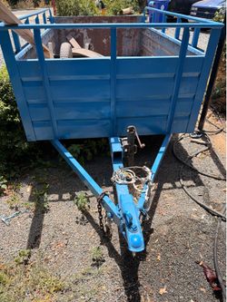 Small utility trailer