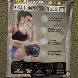 Blitzu Knee Compression Sleeve Xl
