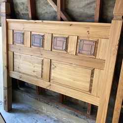Free Wood Headboard- full or queen
