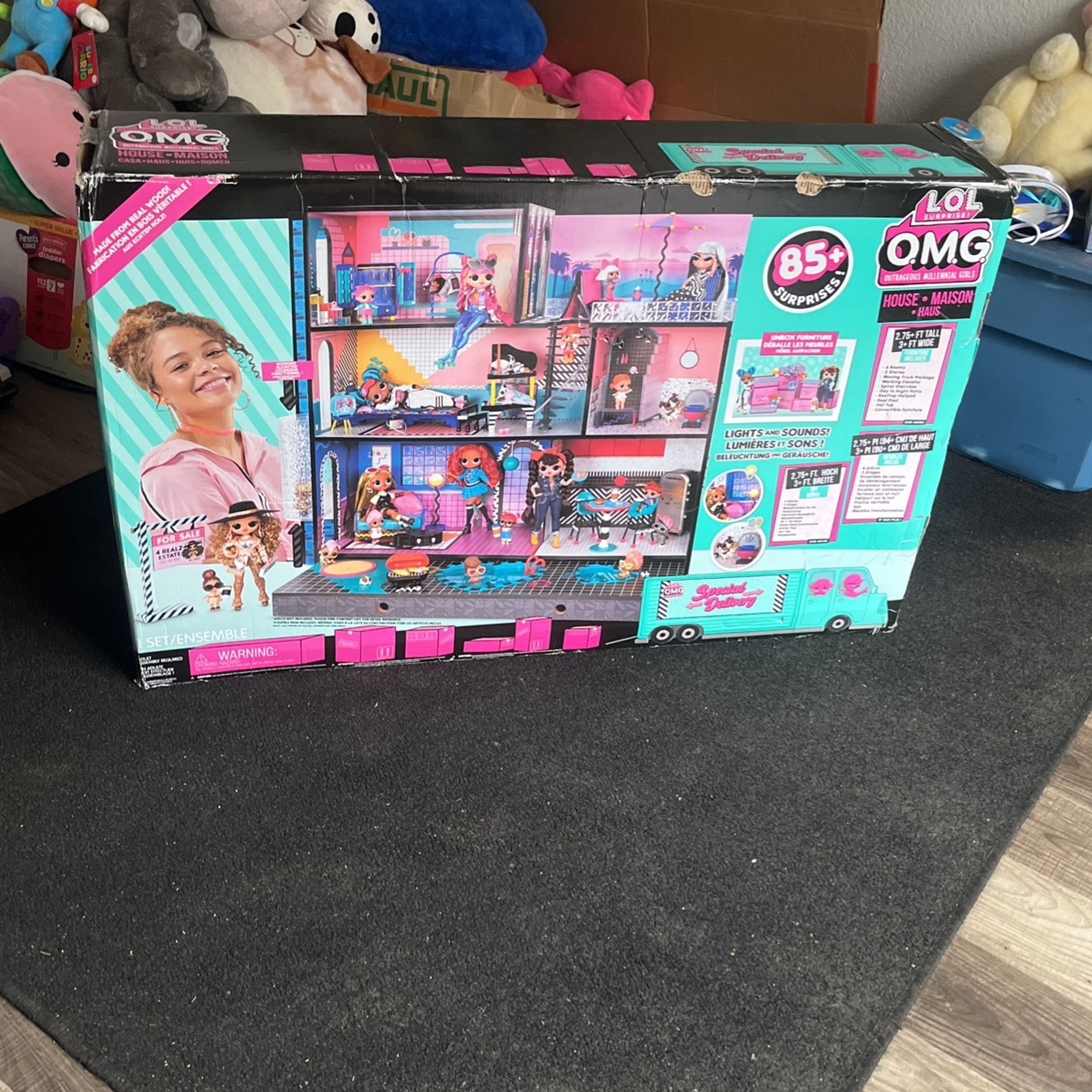 LOL Doll House New In Box 