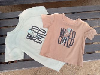 Wild Child Toddler Graphic Tees – Set of 3