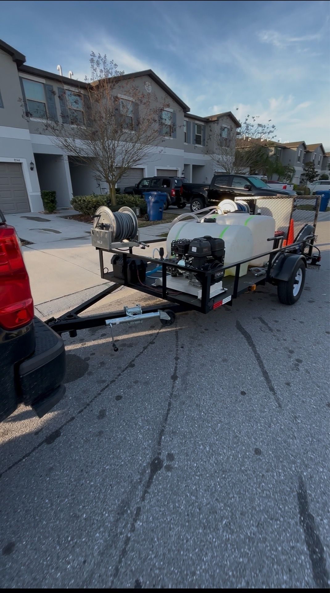 Pressure Washing Trailer