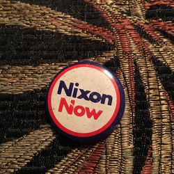 Nixon Now Button Pin 