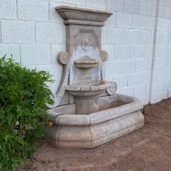 Free Wall Fountain 62 Inches Tall 60 Inches Wide