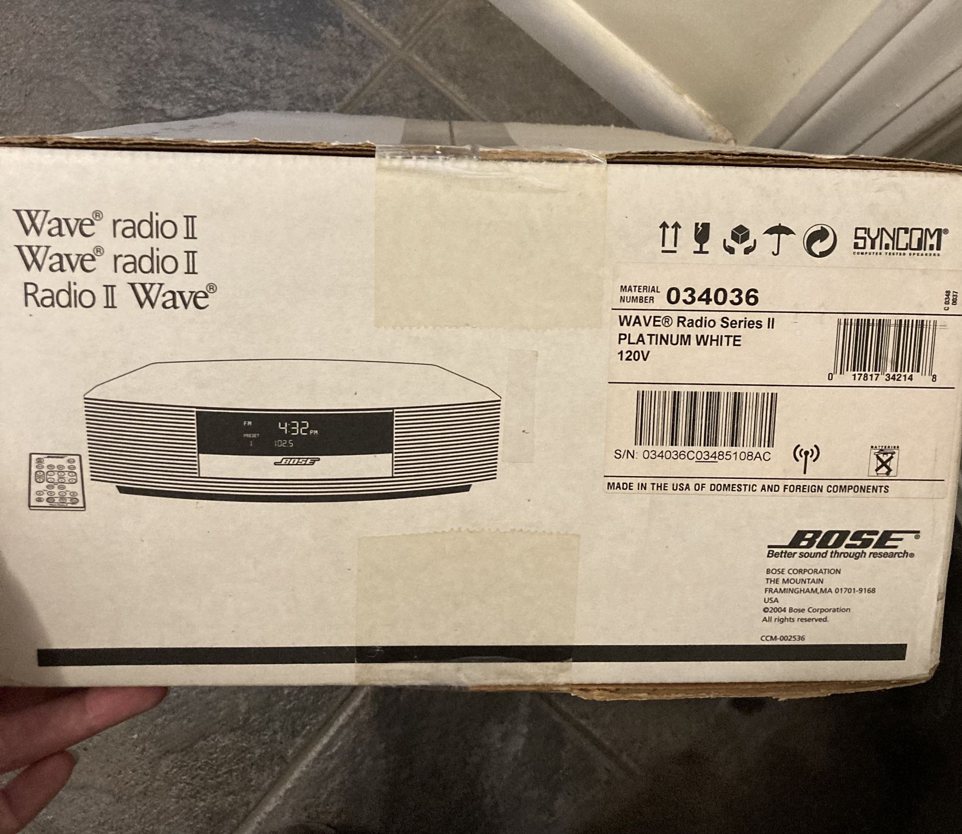 BOSE Wave Radio Series II