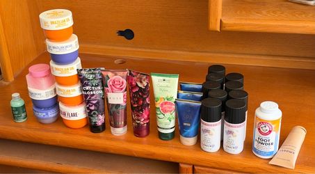 Free new Body care items