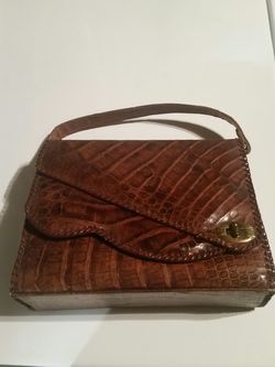 Genuine Alligator Purse