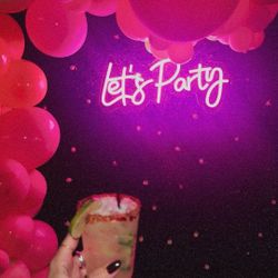 Let’s Party Neon Sign