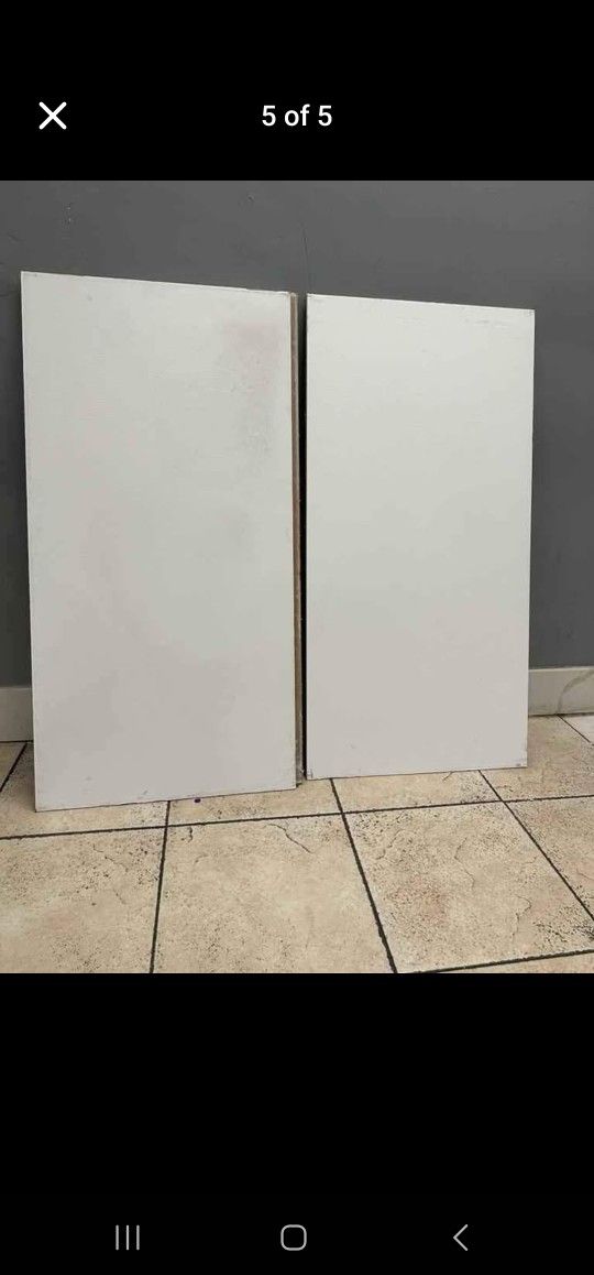 10 pieces - 2ft x 4ft Smooth Pro White Ceiling Tiles - Easy Drop-In Installation