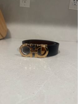 Ferragamo Men's Gancini Reversible Belt