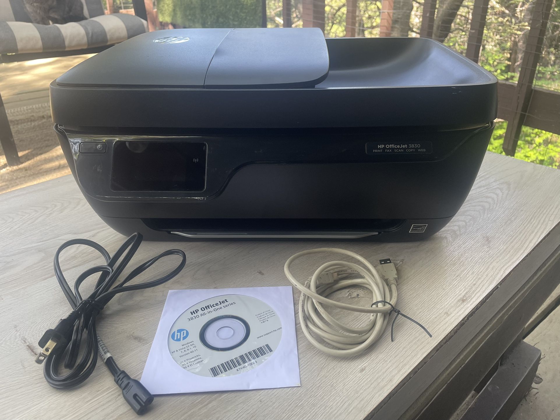 HP Office jet 3830 All-in-One Printer Like New