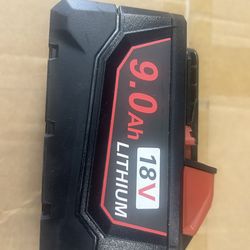 9Ah Replacement Battery for Milwaukee 18V Battery Compatible with Milwaukee 18V Power Tools