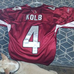 Kevin  Kolb Autograph Cardinals Jersey 