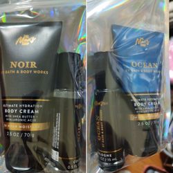 Bath & Body Works Men's Cologne And Body Cream Set $12