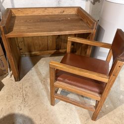 Sturdy Desk And Chair From This End Up