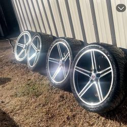 24 Inch Rims And Tires 