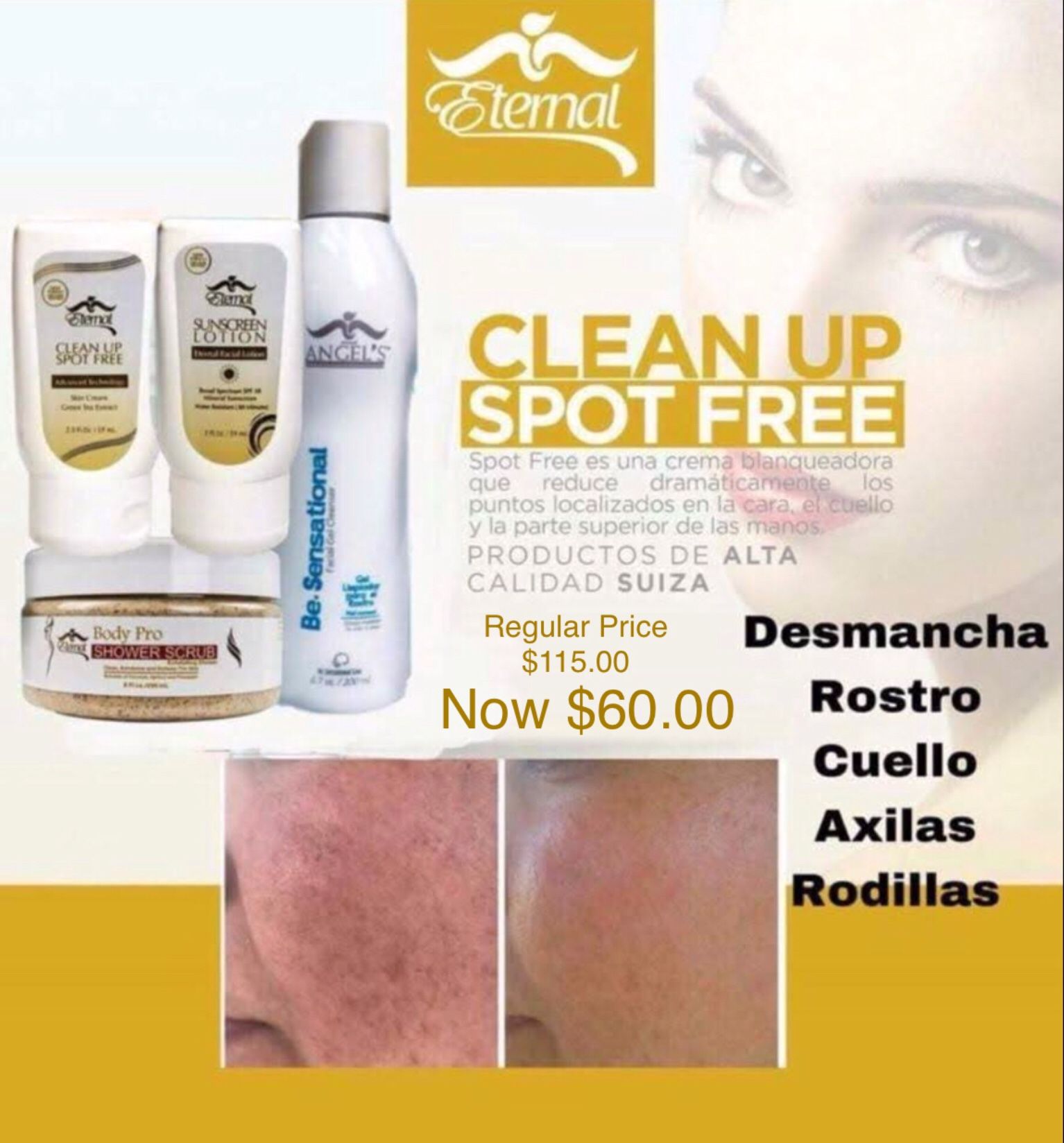 CLEAN UP SPOT FREE (Eternal Spirit Beauty).