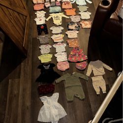 Newborn Baby Girl Lot 