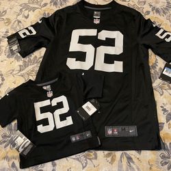 NFL 🏈   MACK OAKLAND RAIDERS JERSEYS