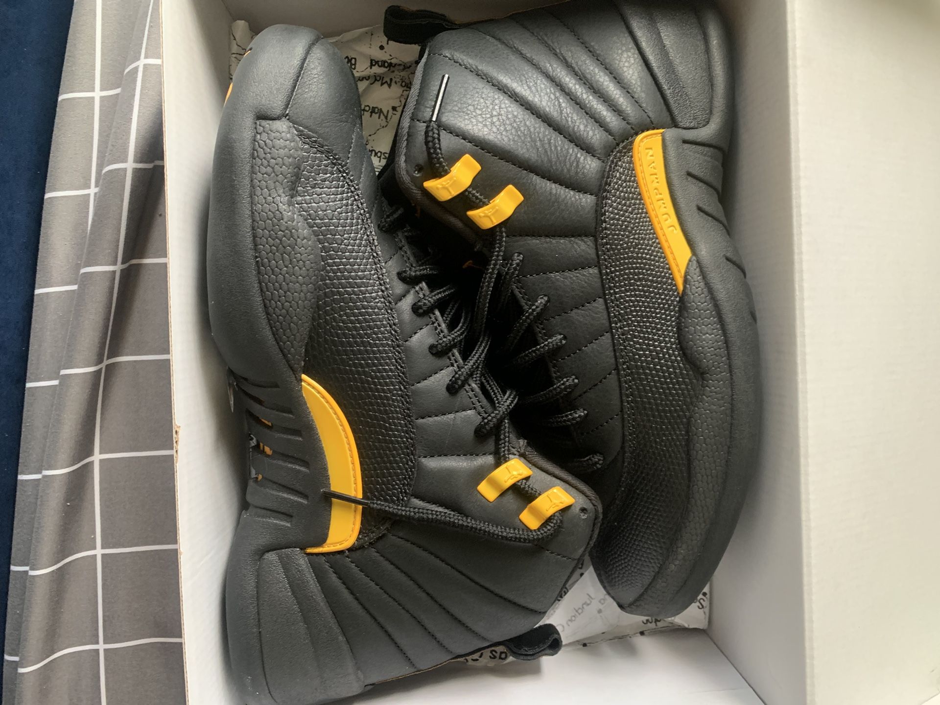 Jordan 12 Black Taxi